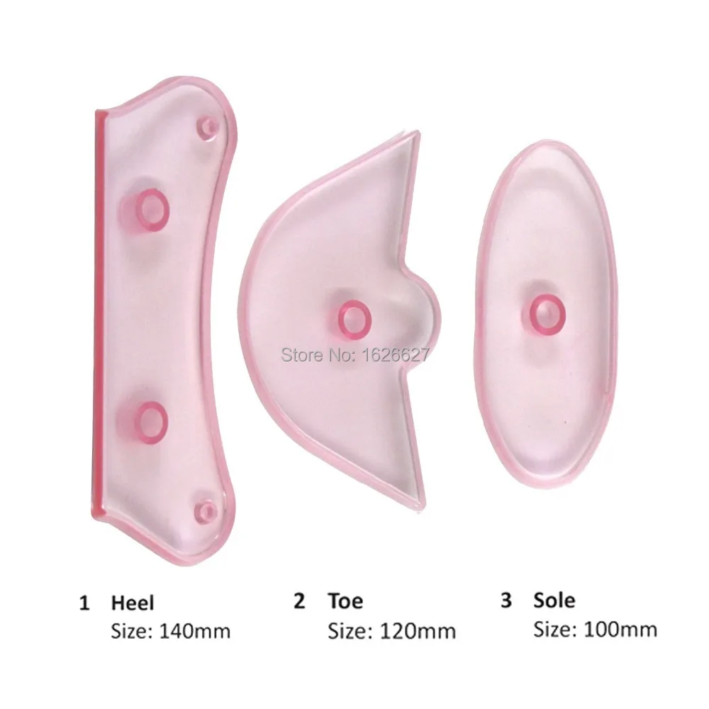 3 шт./компл. пластиковые формы для украшения тортов|cake decorating tools|decorating toolsshoe cutter |