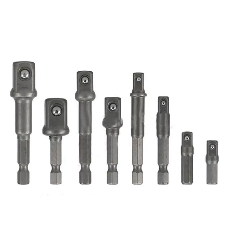 Набор гнездо адаптер для 1/4 &quot3/8&quot 1/2 &quotДрайвер сверла 8 шт. шестигранный