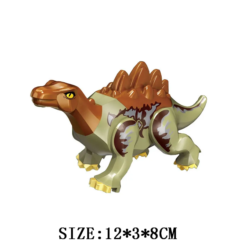 Одна распродажа Парк Юрского периода динозавр Stygimoloch Дино Раптор строительные
