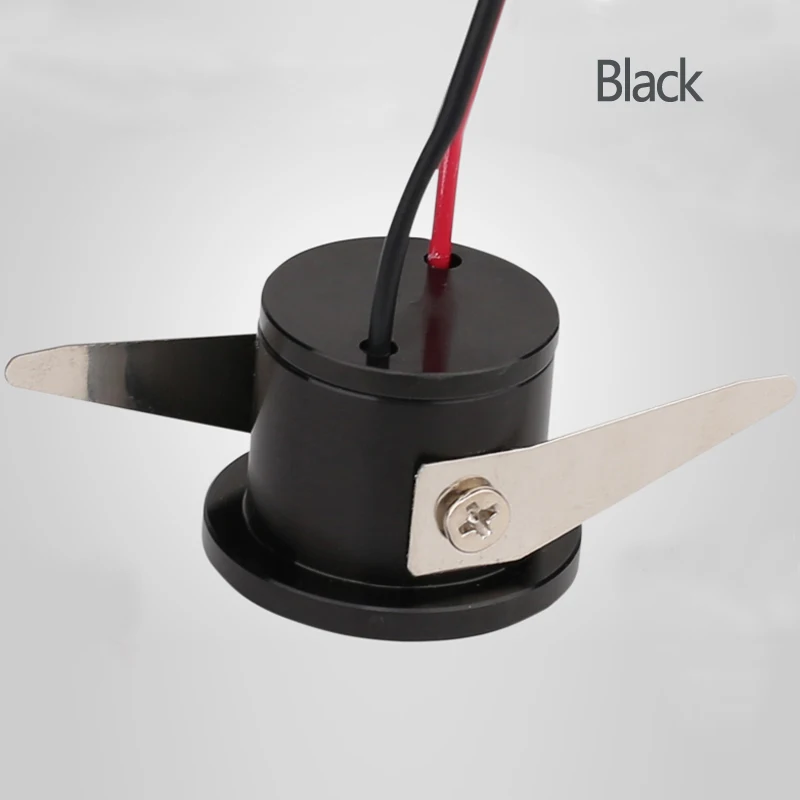 10 шт./лот 1 Вт 3 светодиодные точечные светильники мини лампа для шкафа Теплый