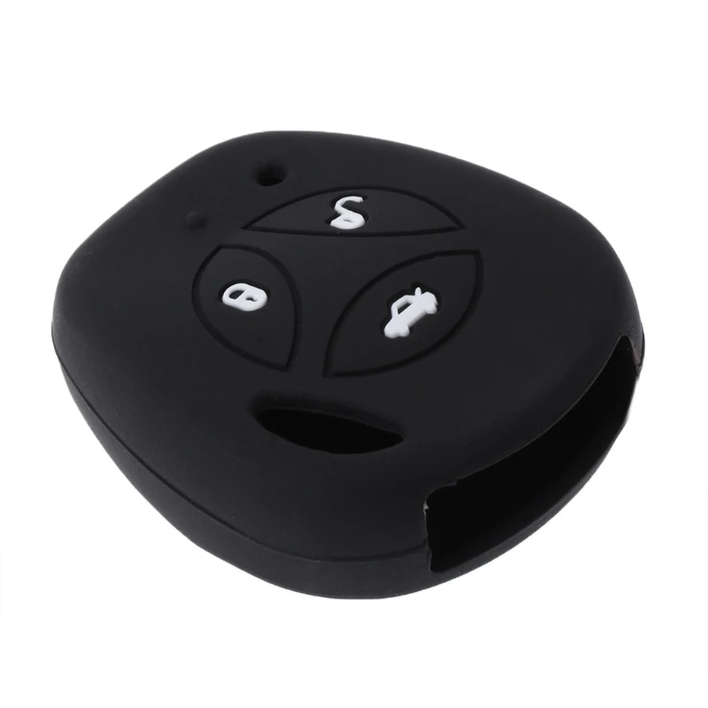 Силиконовый чехол для автомобильного ключа с 3 кнопками LADA Priora Kalina Granta Sport Sedan Vesta