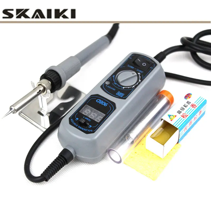 Оптовая продажа Skaiki 908D наборы 220 В 110 Электрический паяльная станция портативный