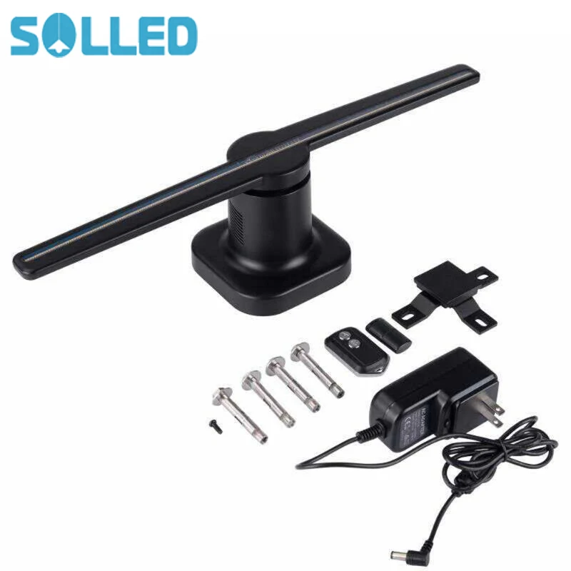 Светодиодный голографический проектор Litake портативный проигрыватель 3D дисплей