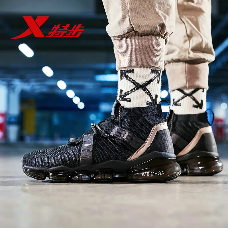 Мужские кроссовки для бега Xtep AIR MEGA весна 2020 обувь спорта и отдыха на воздушной