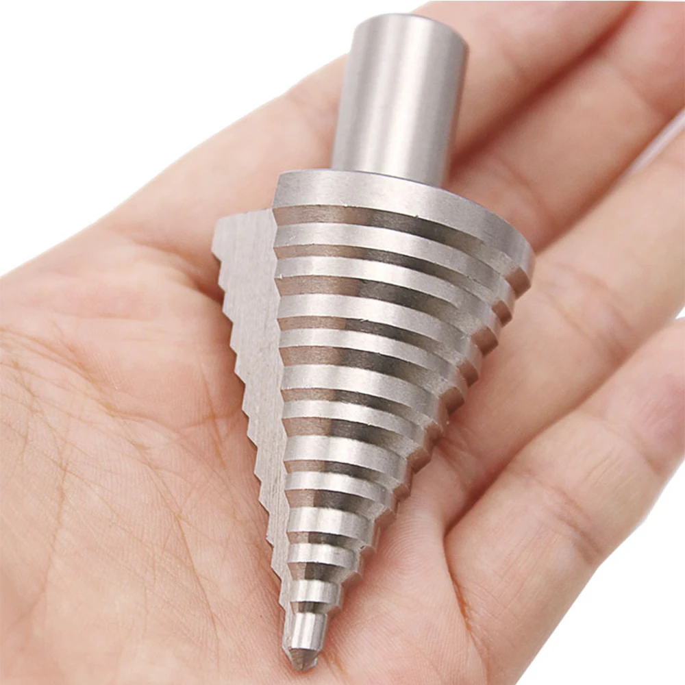 

13 Steps 5-35mm Cone Step Drill Bit Bit HSS Cobalt Reamer Multiple Hole Metal Wood Drilling Power Tool