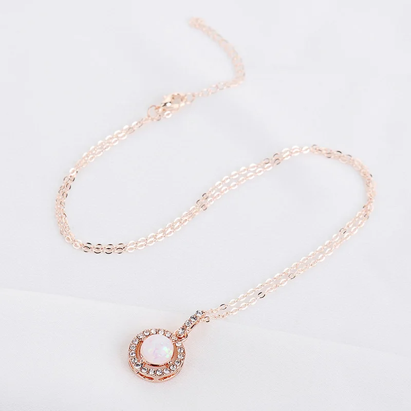 Natural Stone Pendant Rose Crystal Pink Quartz Agata Lapis Lazuli Opal Moonstone DIY Round Bead Dragon Pendants | Украшения и