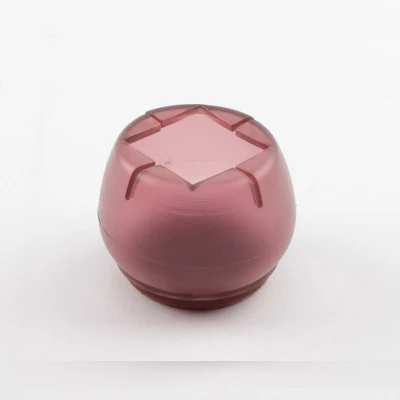 7 12Pcs Chair Leg Caps Assorted Round Square Rectangle Felt Silicone Floor Protector Furniture Table Feet Covers Dark Red - Цвет: 7