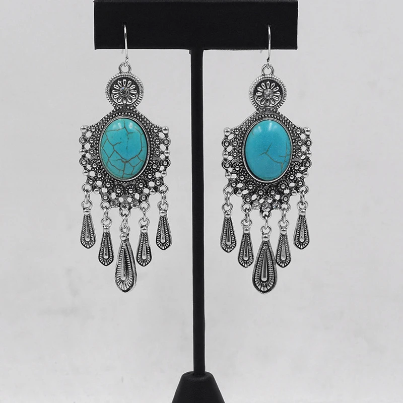 LOVBEAFAS модные браслеты богемные длинные свисающие серьги для женщин ювелирное