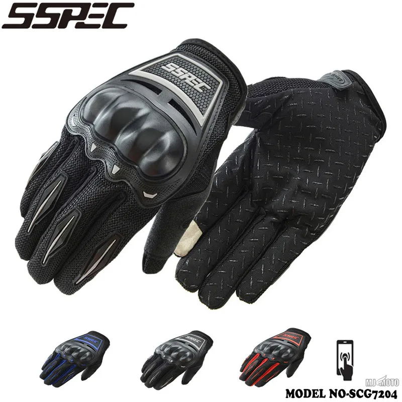 

SSPEC Motorcycle Riding Gloves Protective Gear Outdoor Sports Guantes Unisex Professional Racing Gloves Moto Motorcross Gloves