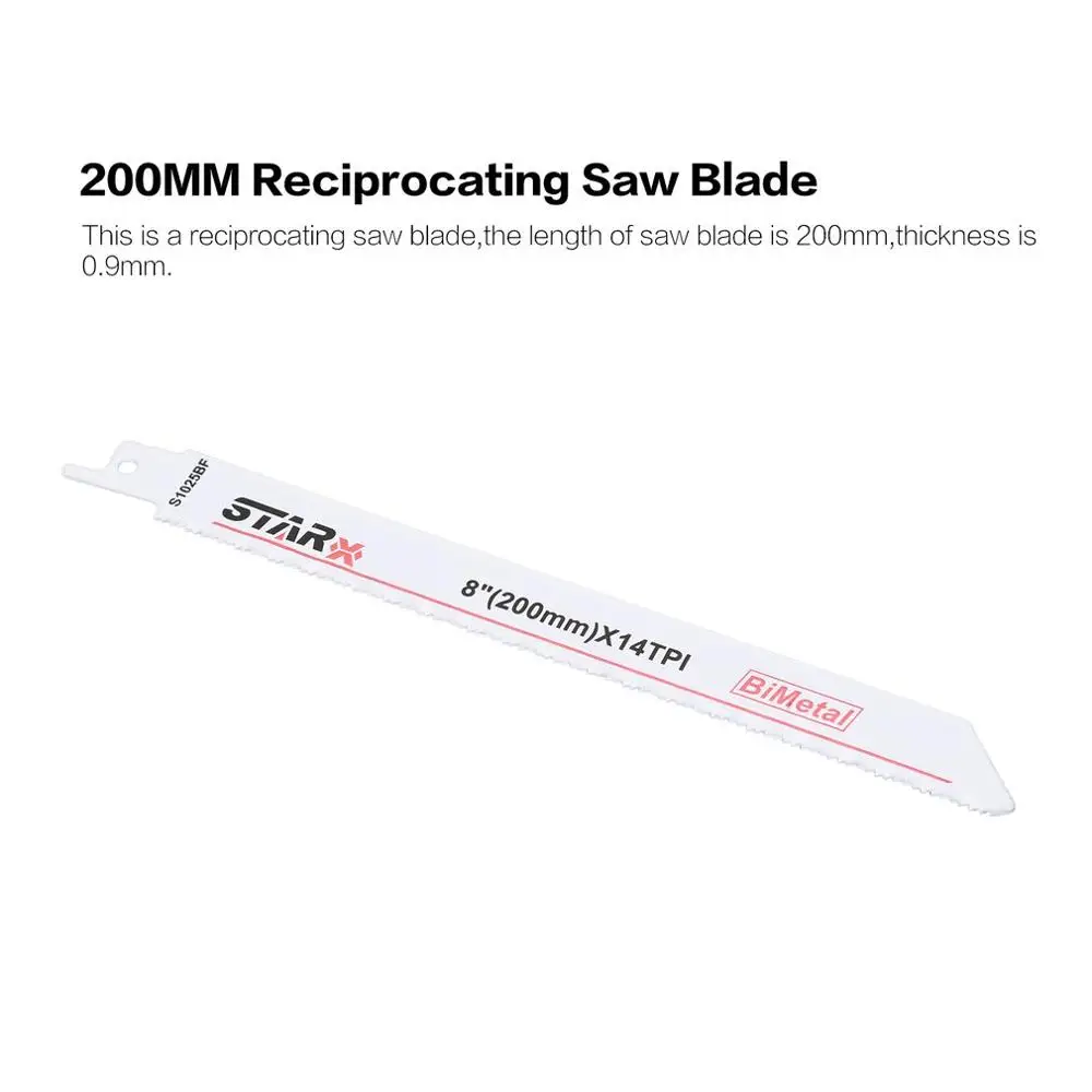 200 мм возвратно поступательное лезвие пилы лобзик металла ножовка для режущие