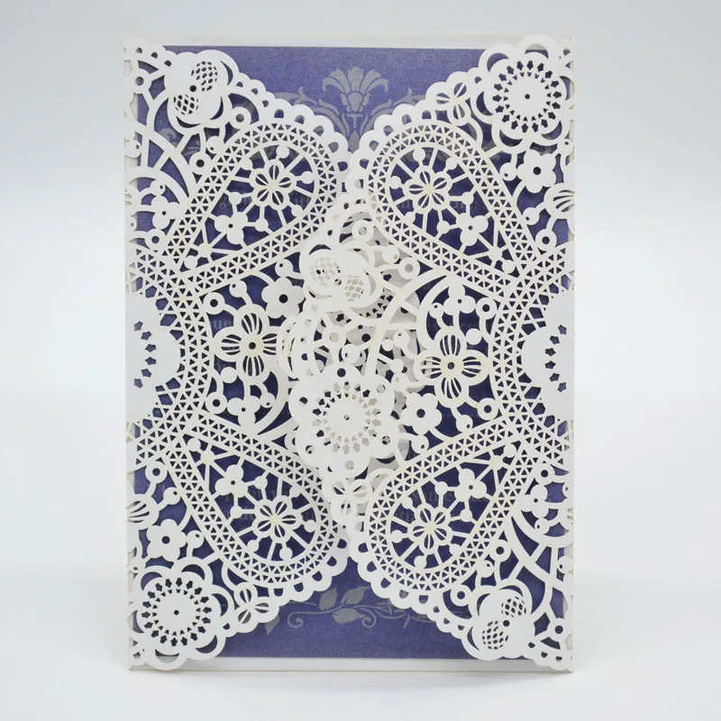 

2018 lastest design laser cut invitation cards for weeding