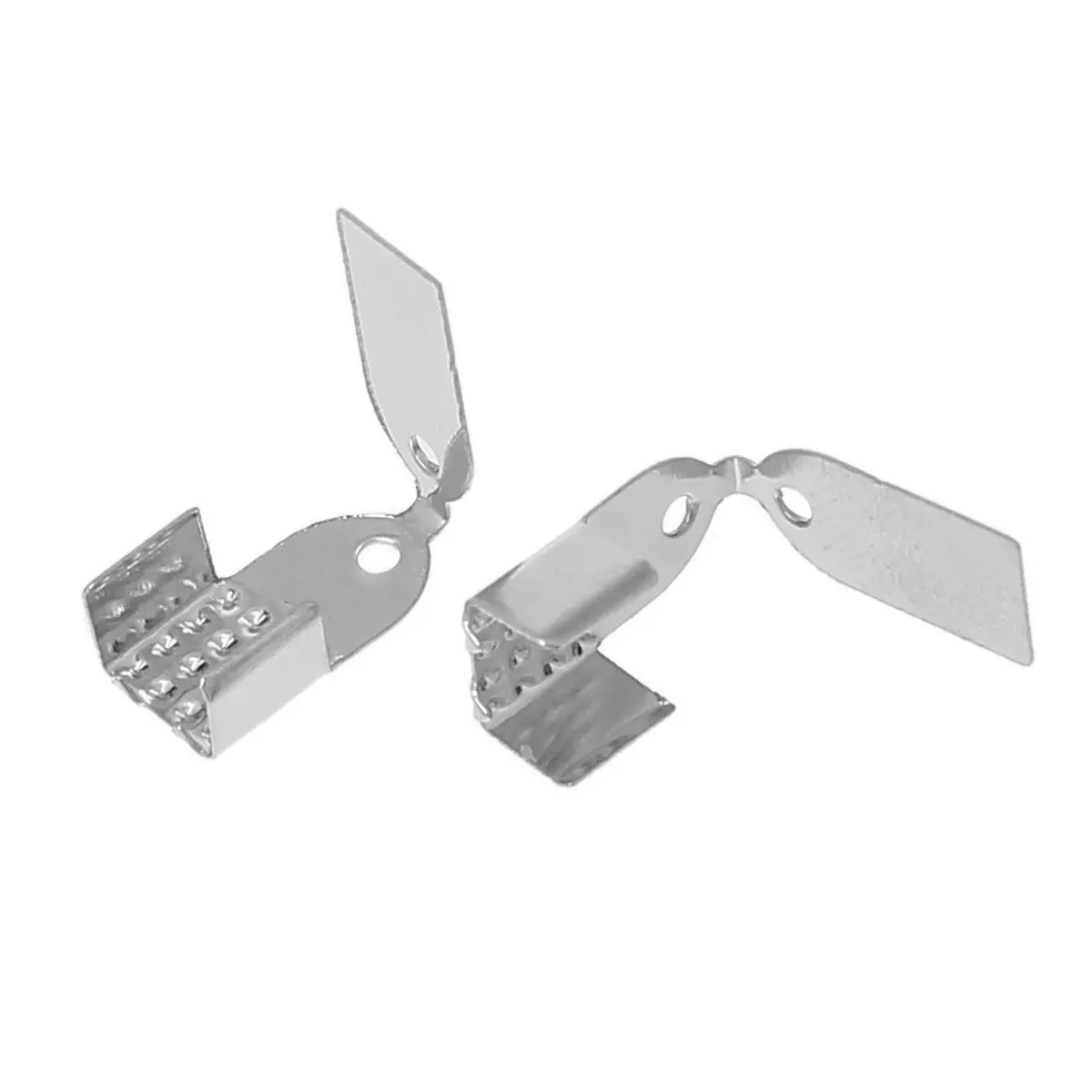 DoreenBeads ожерелье из сплава с наконечниками серебристого цвета 11 мм (3/8 &quot) x 6 (2/8&quot)