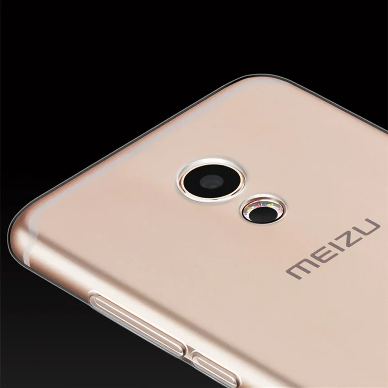 Мягкий силиконовый защитный чехол HOECOGE для Meizu Mx6 прозрачный Pro 6 Plus чехлы 6s |