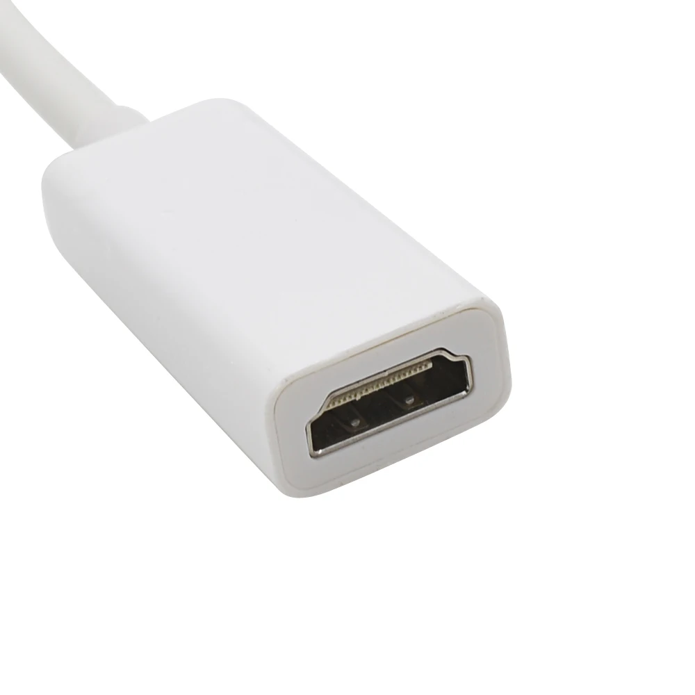 Новинка 2019 порт дисплея Thunderbolt Mini переходник DP папа HDMI мама кабель конвертер для