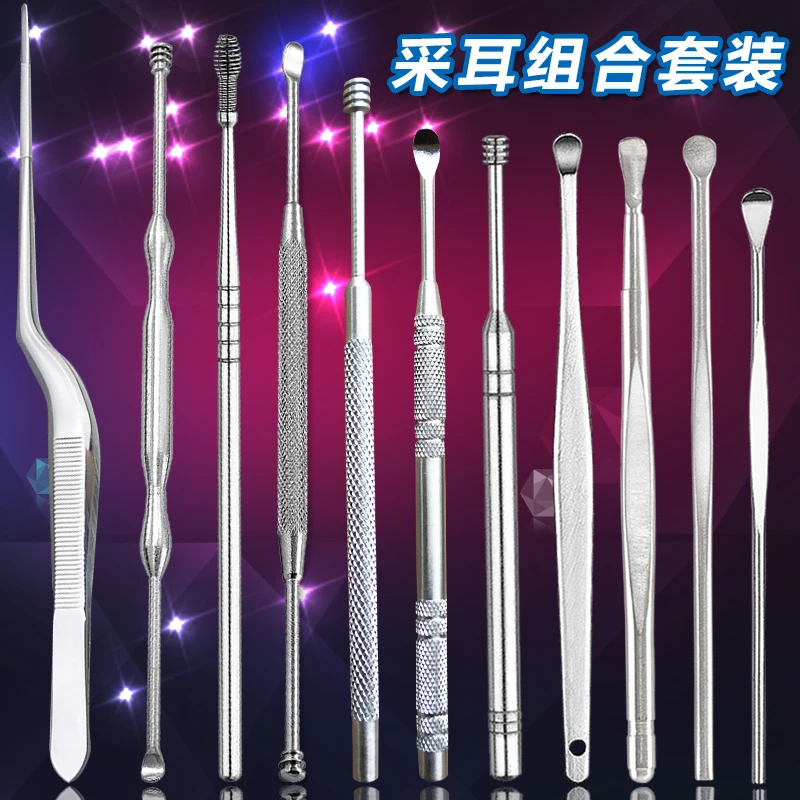 6 шт. спиральные ложки из нержавеющей стали|ear spoon|ear toolsear dig |