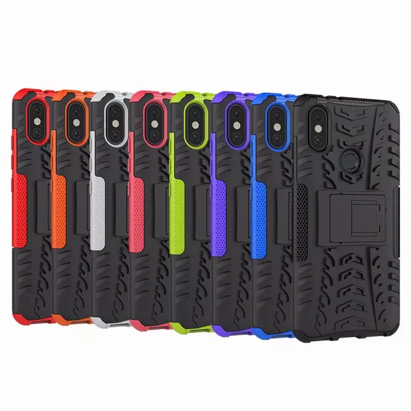 Xiaomi Mi 6X чехол глобальная версия A2 Роскошный ТПУ и ПК силиконовый двойной