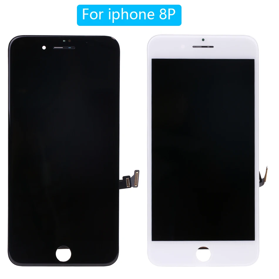 Форма для ЖК экрана iphone 8 plus дисплей экран дигитайзер в сборе Замена 3D сенсорный