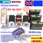 ЕС бесплатная НДС 3 оси ЧПУ контроллер Nema23 425Oz-in двойной вал шагового двигателя + 256 Microstep драйвер гравировка фрезерный станок с ЧПУ