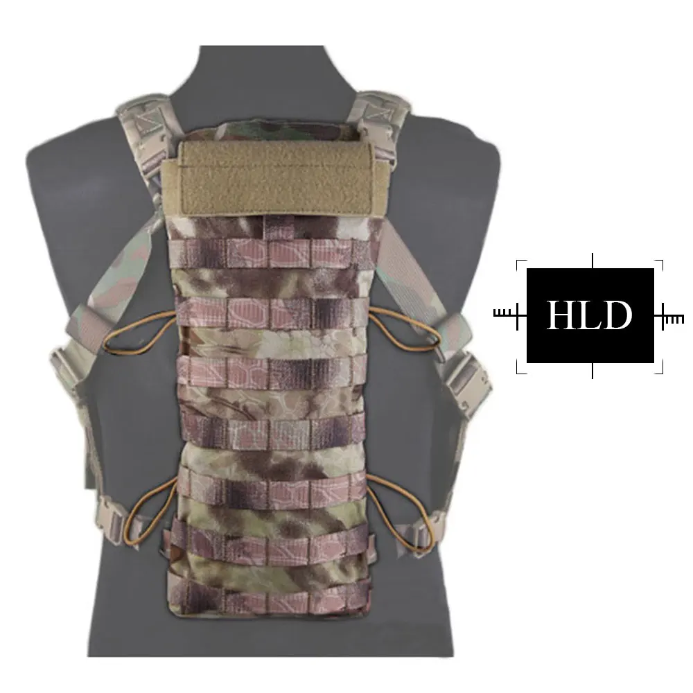 hld EMERSONGEAR гидратация задняя панель походная сумка для воды 2,5 л гидратация Военная армейская тактическая сумка для воды Мультикам EM5815 - Цвет: hld