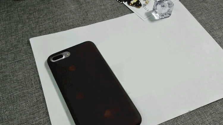 Модный термосенсорный чехол для iphone X XS XR XS Max 7 8 6 6s Plus термоиндукционный чехол для телефона fundas защитный чехол