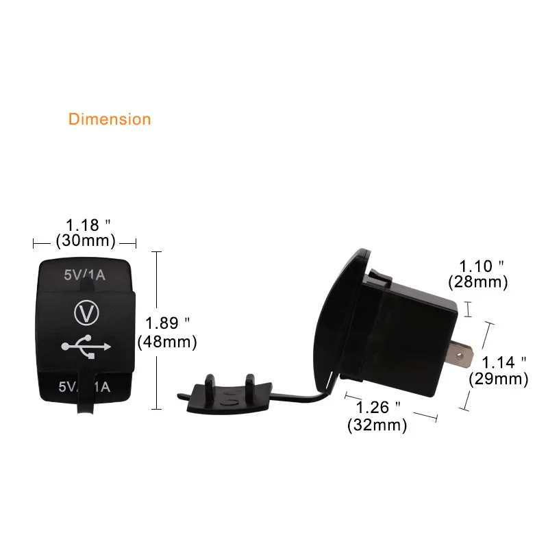 Автомобильное зарядное устройство с 2 USB портами 12 В 24 1 А|Кабели адаптеры и