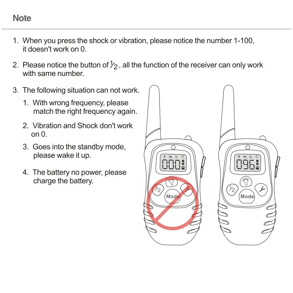 Remote LCD Dog Collar Rechargeable 100LV 300 Meter Electric Shock Vibrate Pet Training For Small Medium &amp Large dogs | Дом и сад