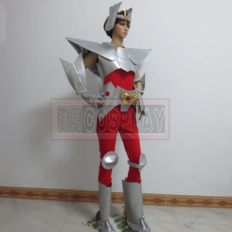 Saint Seiya Pegasus Seiya Косплэй Аниме Костюм Любой размер полный комплект настроить