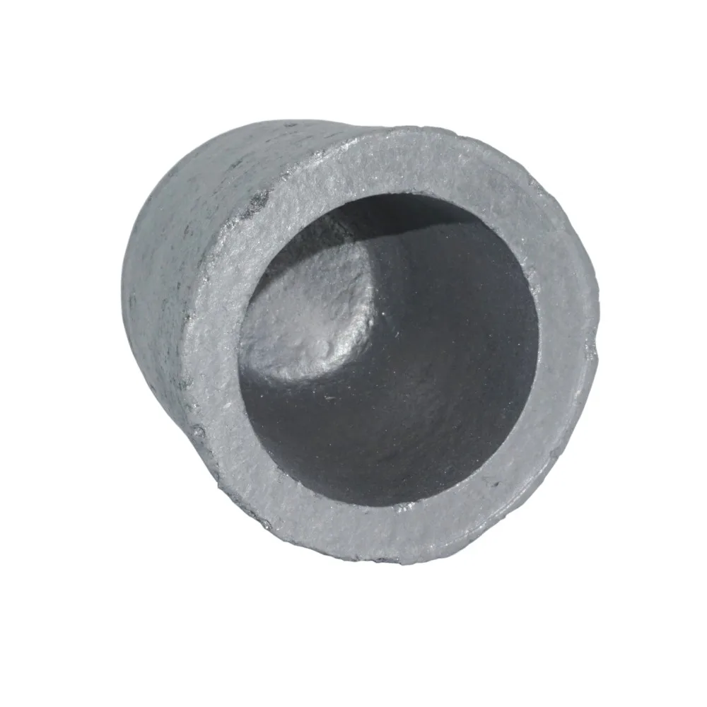 

1# Foundry Silicon Carbide Graphite Crucibles Cup Furnace Torch Melting Casting Refining Gold Silver Copper Brass Aluminum