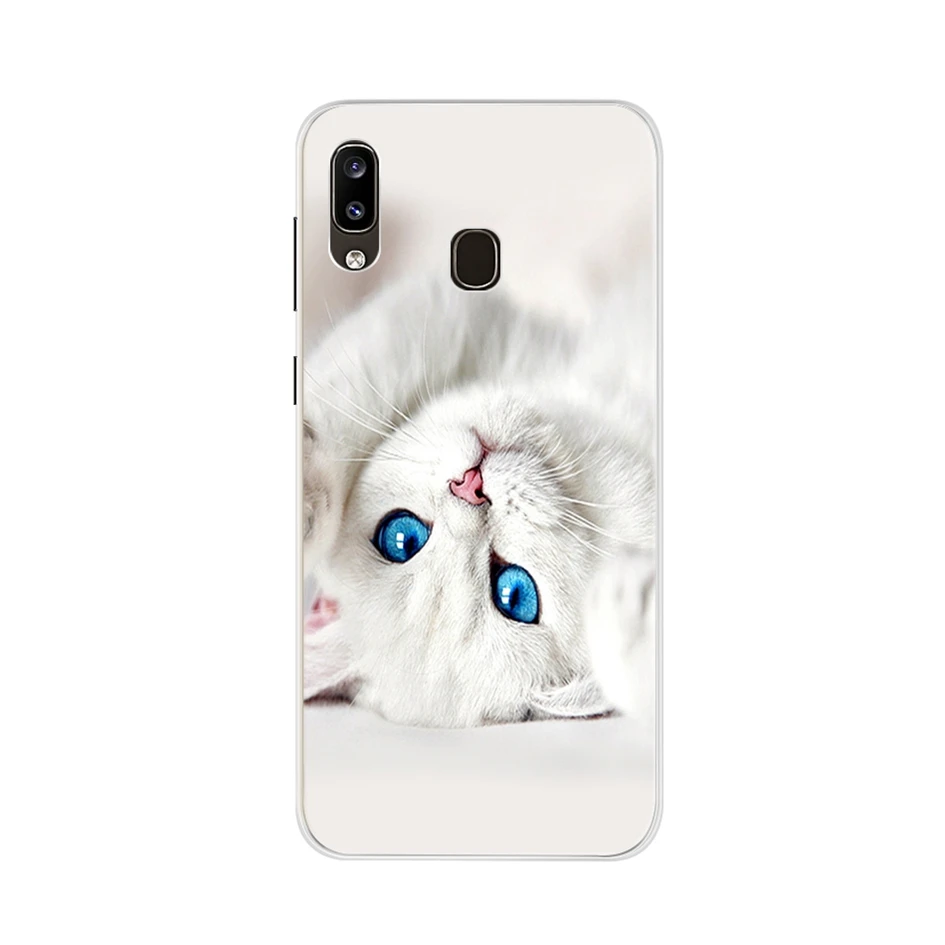 6,4 ''цветочный чехол для samsung Galaxy A30 чехол силиконовый мягкий ТПУ чехол бампер для samsung A20 A 30 A305F SM-A305F чехол для телефона