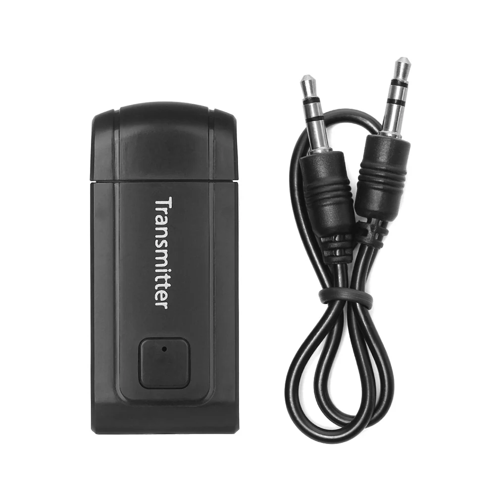 Type 2 Беспроводной Bluetooth передатчик приемник адаптер стерео аудио Музыка адаптер с usb кабель для зарядки 3,5 мм аудио кабель - Цвет: Type 2