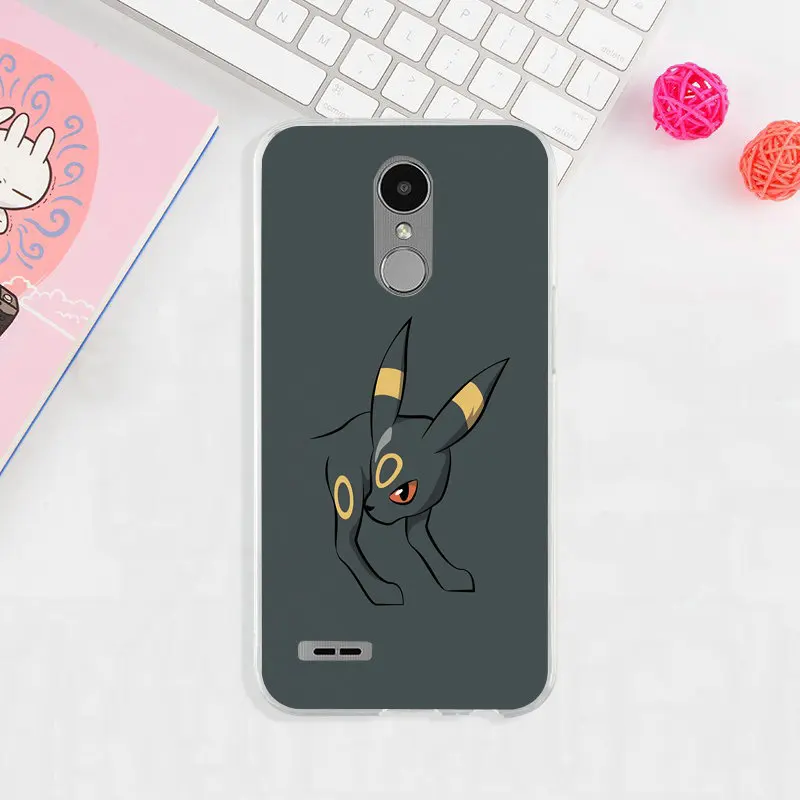 Soft Silicone Transparent Phone Cases for LG G2 G3 Mini G4 G5 G6 K4 K7 K8 K10 2017 V10 V20 V30 Nexus 5X Pokemons Shiny Umbreon | Мобильные