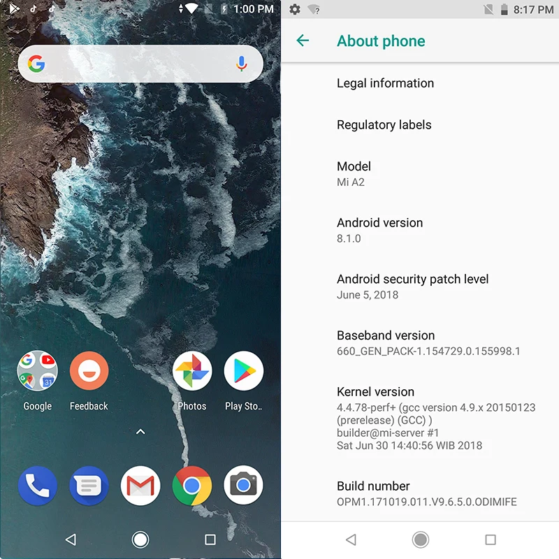Свободный налог! Глобальная версия Xiaomi Mi A2 4 Гб 64 мобильный телефон Snapdragon 660 Octa Core