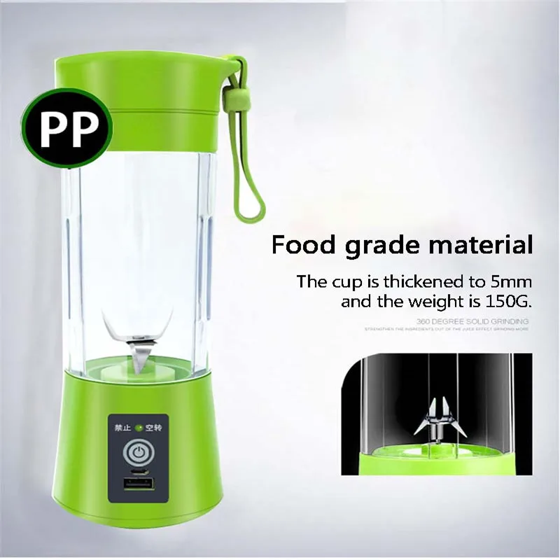 500 мл электрическая соковыжималка чашки Extractor USB соковыжималки блендер Smoothie