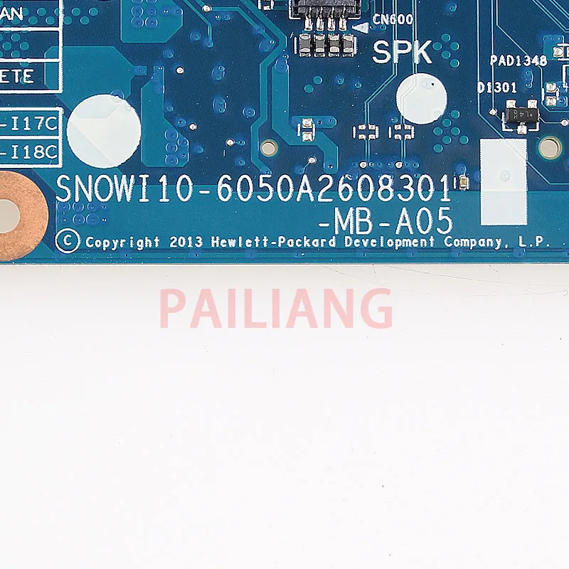 Материнская плата PAILIANG для ноутбука HP 350 G1 материнская ПК I5-4210U 785489 001 501 tesed DDR3 |