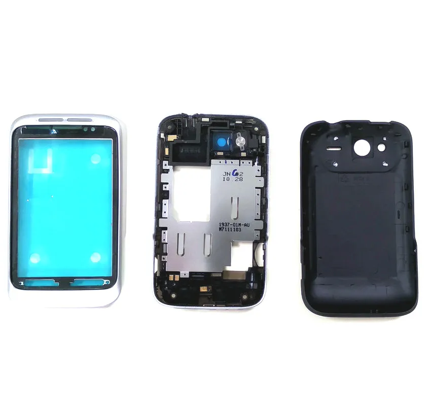 Передняя рамка ЖК панель + задняя крышка средняя для сотового телефона HTC Wildfire A510E