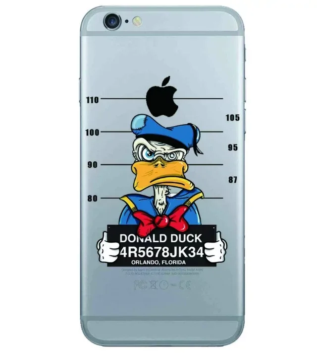 Funny Duck Mouse dogs Jailed animals case for fundas iphone 7 coque 8 plus luxury se 5s 5 6 6s X SZ086 |