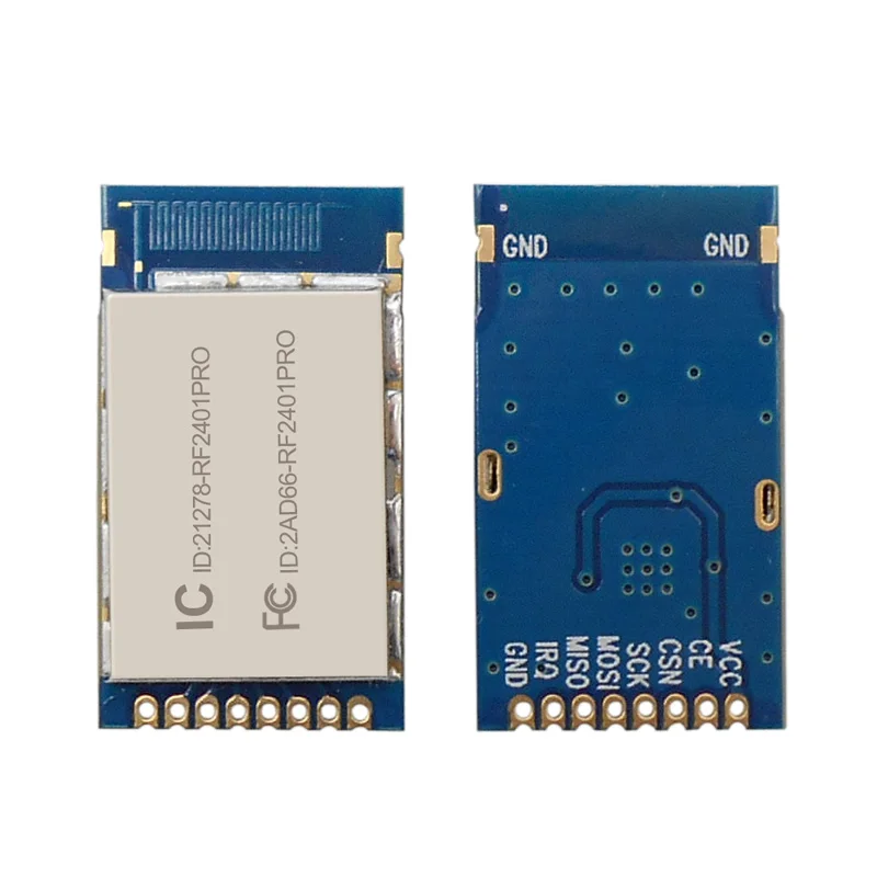 10 шт. NiceRF 2 4 ГГц диапазона ISM RF2401Pro антенна на печатной плате nRF24L01 + FCC | Электроника