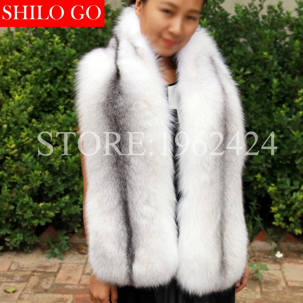 Женская зимняя шаль из меха лисы высокого качества|shawl scarf|fashion scarfscarf fashion |