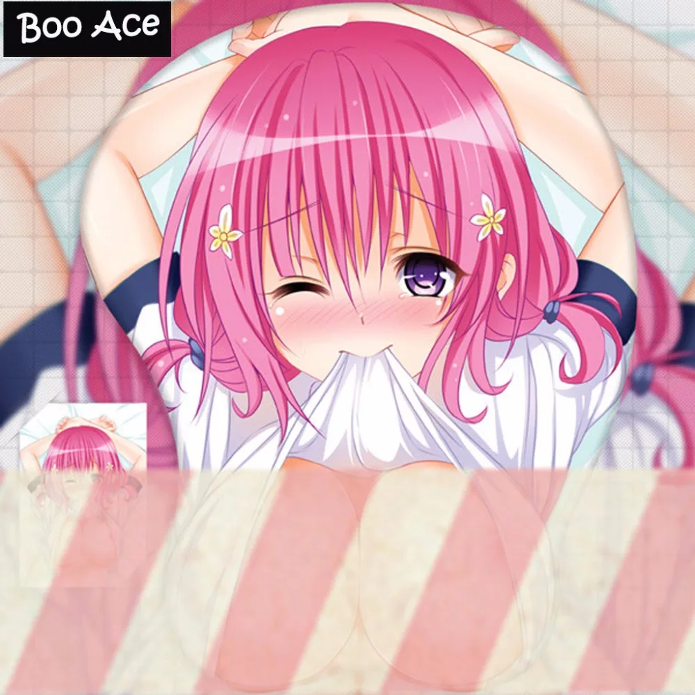 Любить темное время суток actors) МОМО (Momo) 3D Oppai коврик для мыши с изображением С