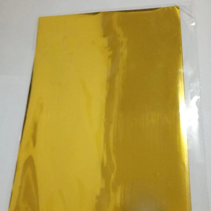 Золотой Горячий ламинатор крафт бумаги скрапбукинга А4 УФ ЖК пленки фольги