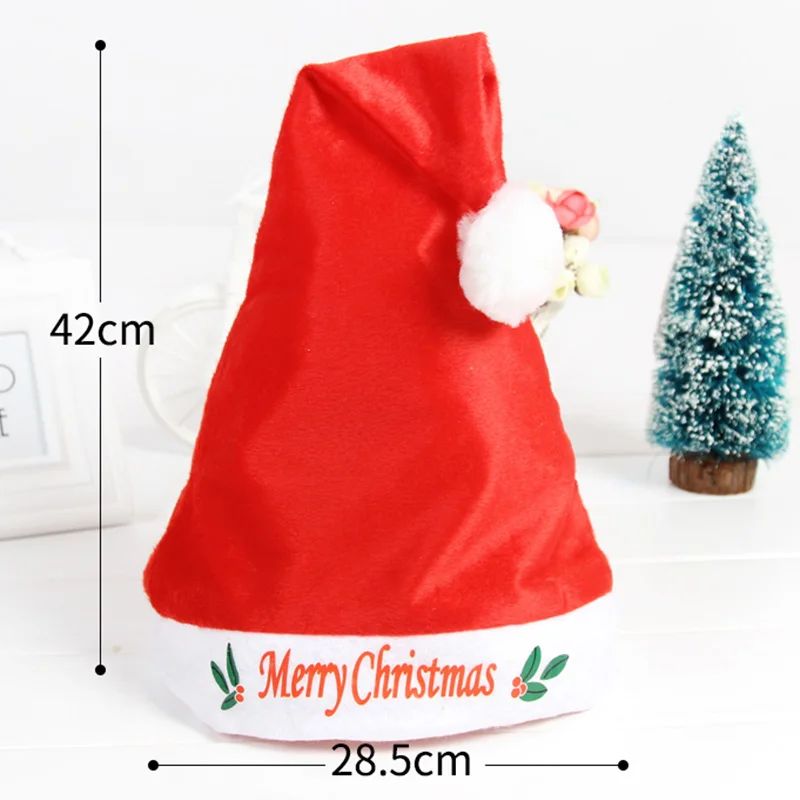 Бесплатная доставка английская Рождественская шляпа Санта Клауса