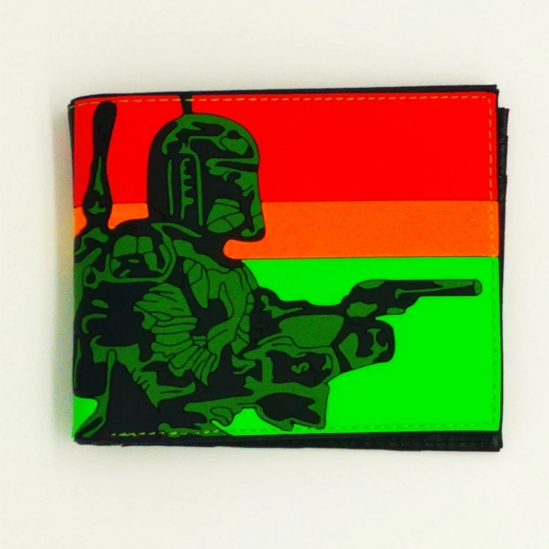 Новый Силикагель Звездные войны бумажник cion кошельки с карманом на молнии