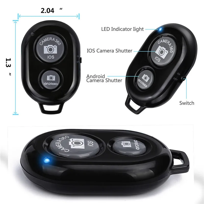 Беспроводная Bluetooth Камера для смартфона пульт дистанционного управления