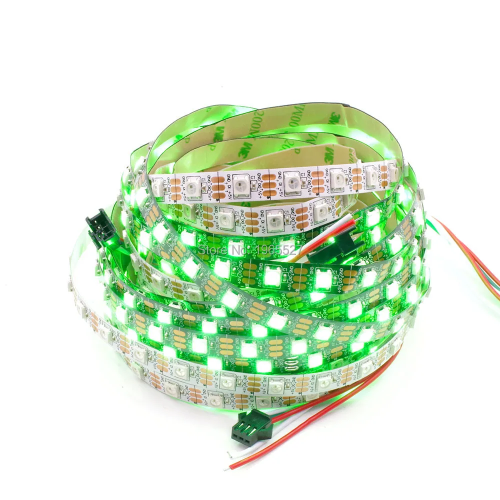 DC5V WS2812B Светодиодные ленты WS2812 цифровой RGB пикселей Дисплей DIY WS2811 Рождество ТВ
