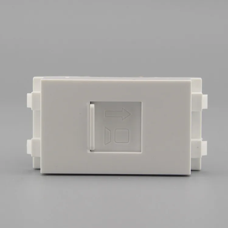SeTo 128 Type RJ45 Network Cat6 Module Shield Connector Keystone For Wall Plate Socket | Обустройство дома