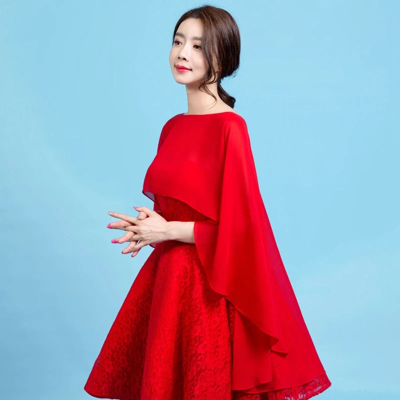 Новинка 2020 специальные Формальные женские обертывания красные элегантные