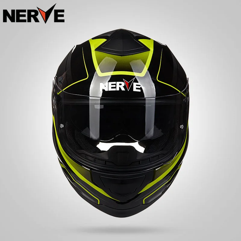 Мотоциклетный шлем на все лицо NERF мотоциклетный из стекловолокна защитное