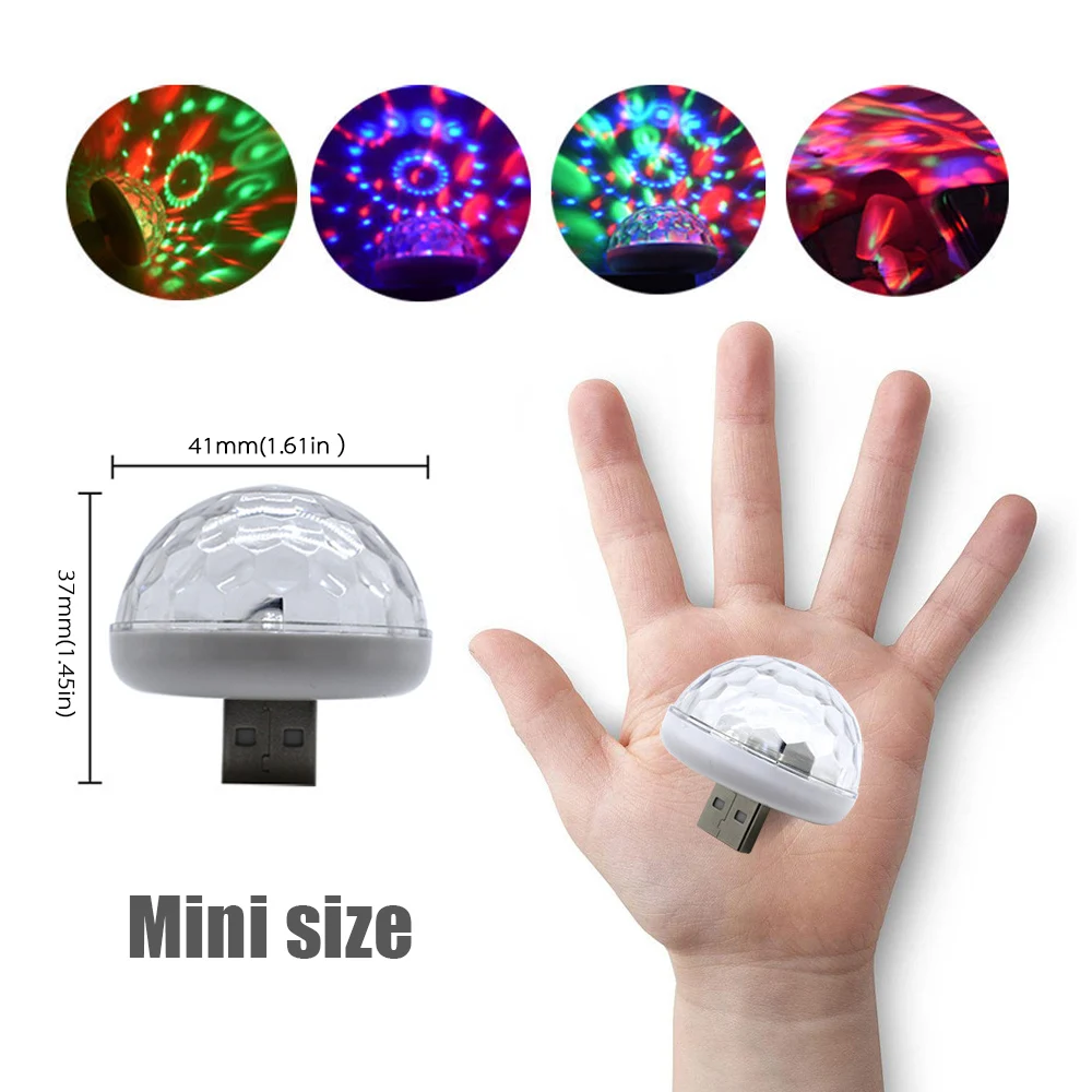 Мини USB СВЕТОДИОДНАЯ специальная сценическая лампа портативные шариковые лампы