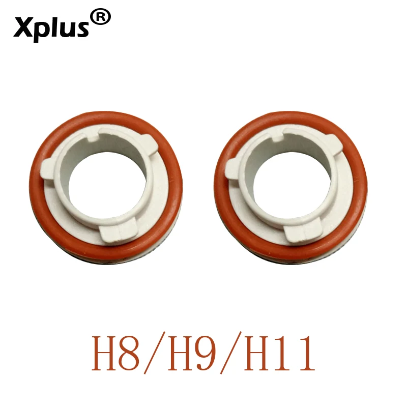 Xplus 2 шт. C6 адаптер H1 гнездо налобный фонарь светодиодный держатель лампы H1 H3H4 H7 H11 9005 9006 автомобильная светодиодная лампа для фары фиксатор