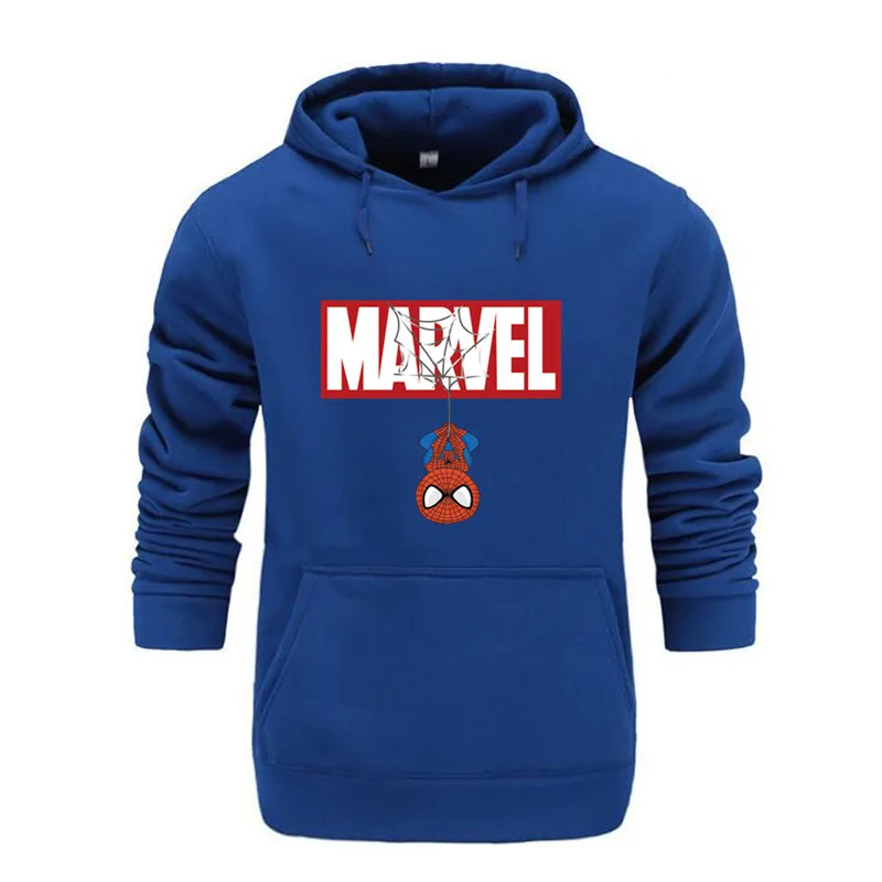 sapphire 2 Marvel The Avengers 4 Железный человек Человек человек паук косплей костюм толстовки унисекс Мстители Повседневный конец игры - Цвет: sapphire 2